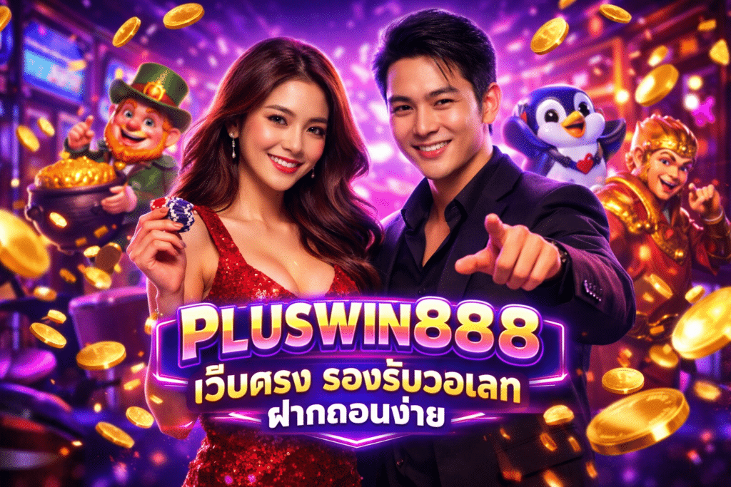 PLUSWIN888 เว็บตรง รองรับวอเลท ฝากถอนง่าย