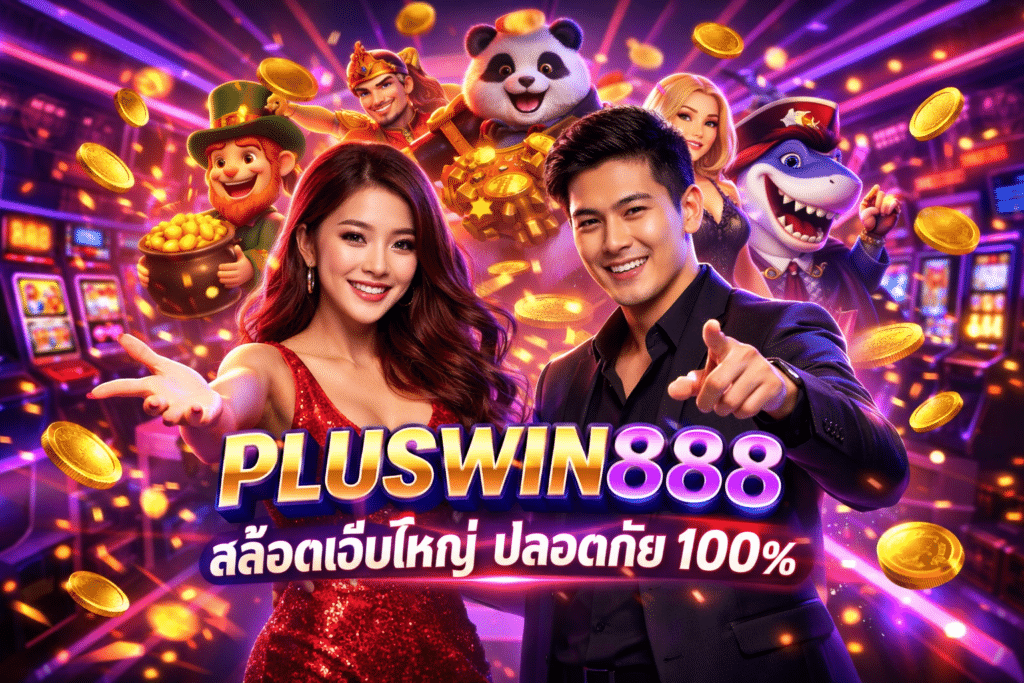 PLUSWIN888 สล็อตเว็บใหญ่ ปลอดภัย 100%